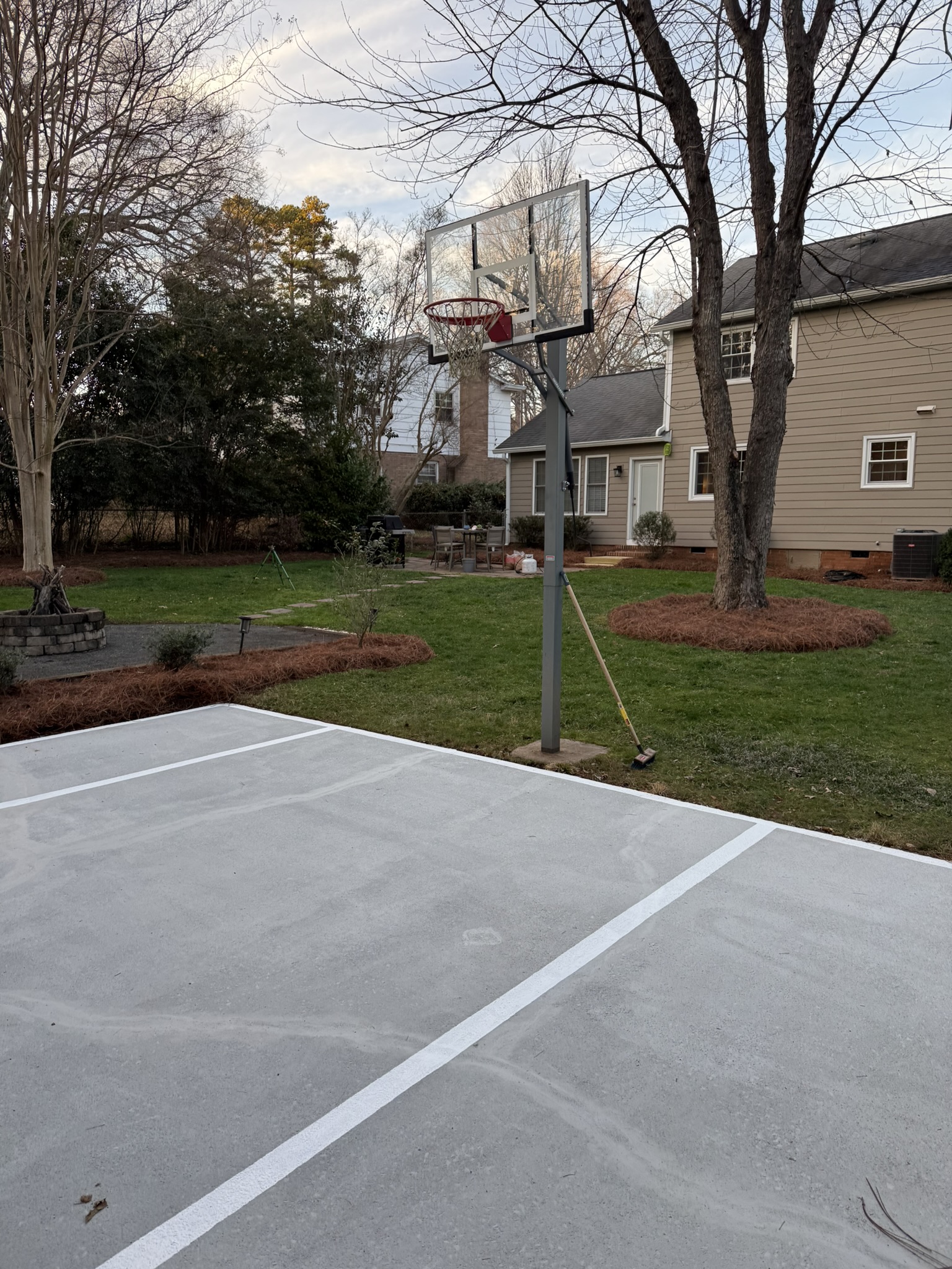 Basketball Court - Full View
