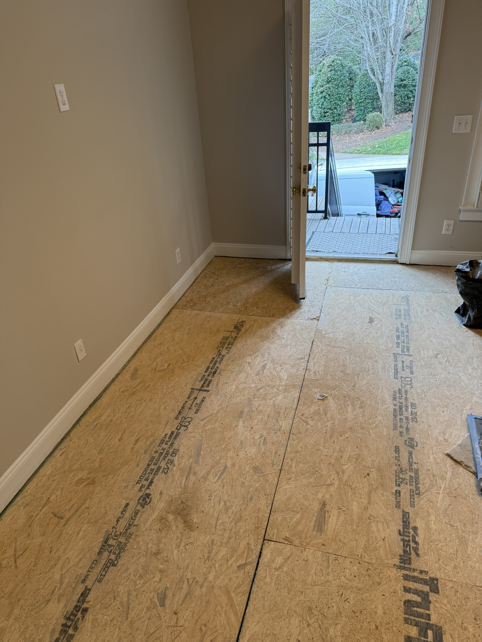 Flooring Project - Before Installation