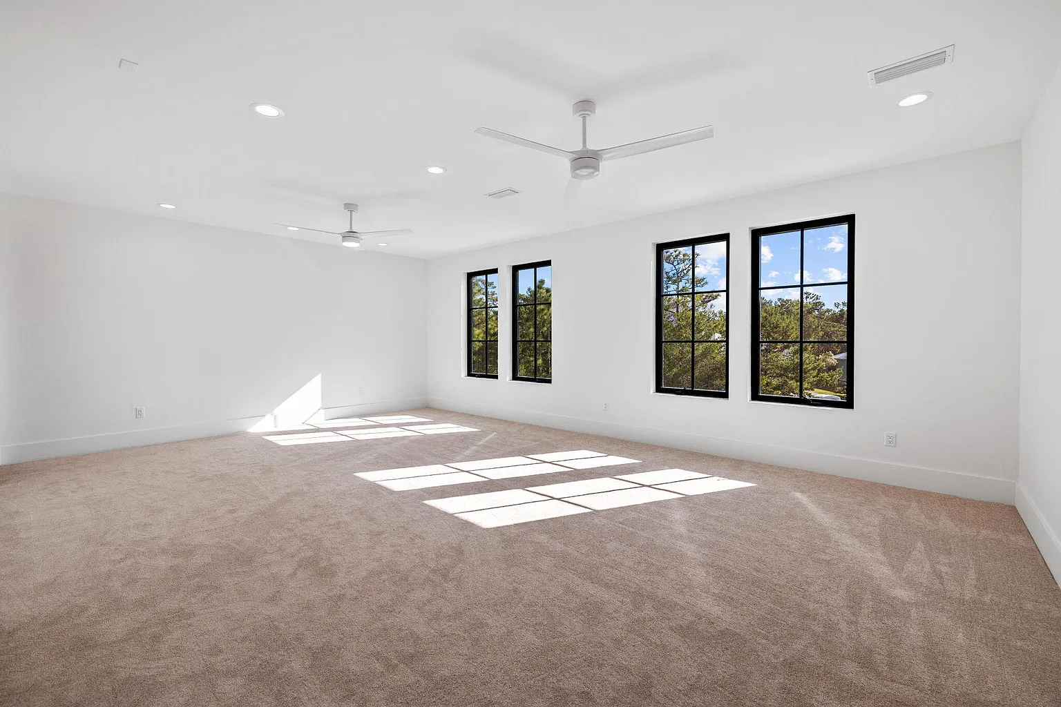 Finished Bedroom Interior