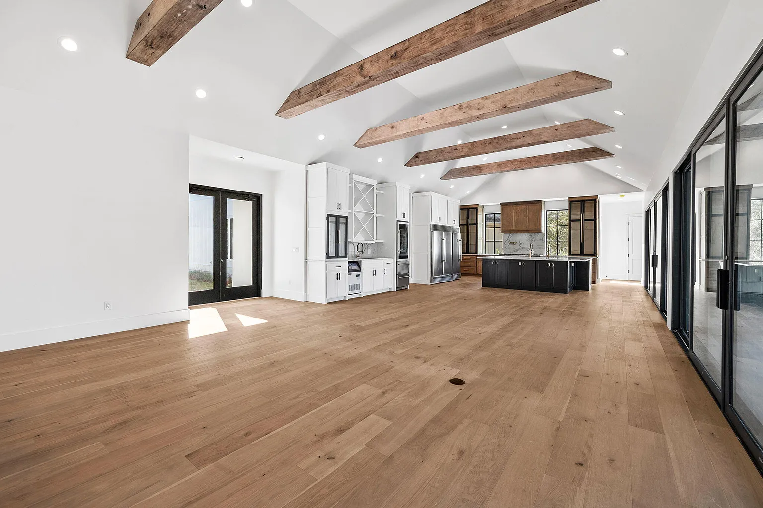 Interior Kitchen and Living Area